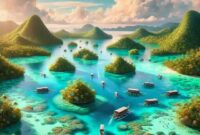 Spot wisata Raja Ampat (pinterest) 