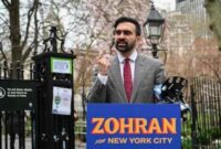 Sosok kandidat calon Wali Kota New York, Zohran Mamdani (dok istimewa) 


