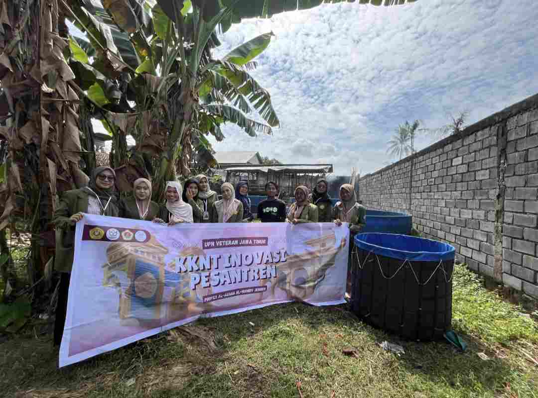 Mahasiswa UPN “Veteran” Jatim Dorong Kemandirian Ekonomi Pesantren lewat Budidaya Ikan Bioflok di Jember