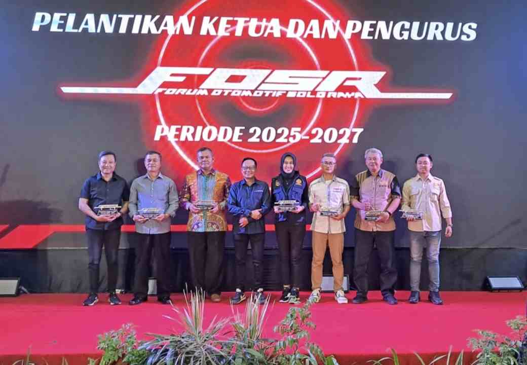 Pelantikan Pengurus Baru FOSR 2025–2027: Sinergi Komunitas Otomotif dan Pemerintah untuk Solo Raya yang Tertib Berlalu Lintas