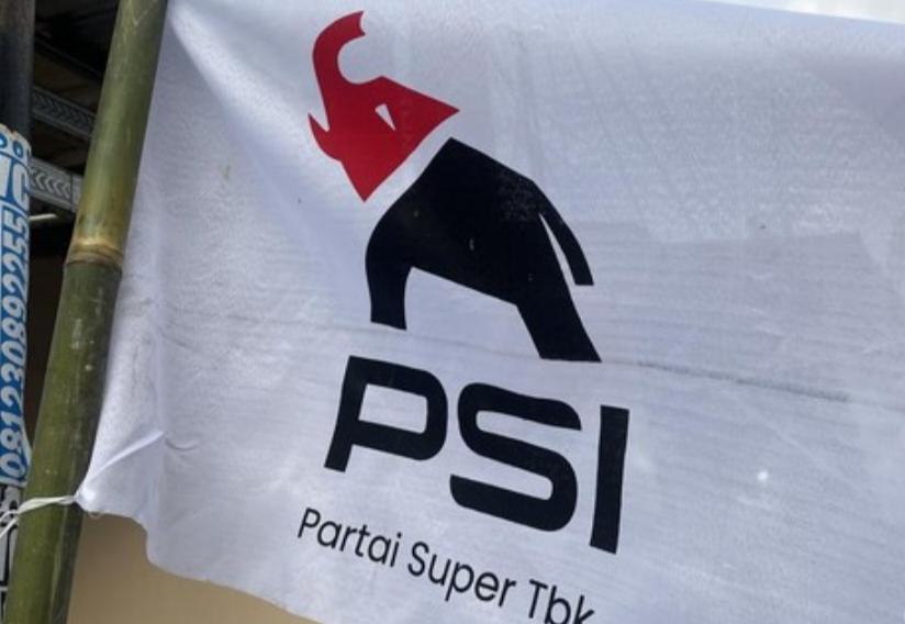 “Geger Geden!” Bendera PSI Partai Super Tbk Gajah Kepala Merah Muncul di Solo