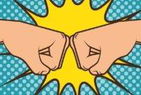 Adu jotos (ilustrasi: pinterest) 