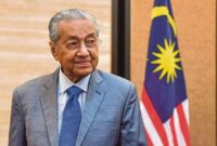 Politisi senior yang juga Mantan Perdana Menteri Malaysia, Mahathir Mohamad (gambar: pinterest.com) 