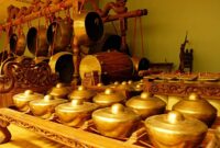 Alat musik khas Jawa, gamelan. (Gambar: pinterest) 