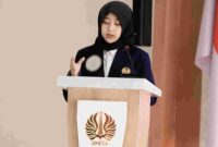 Mutia Dwi Nourisma, peneliti mahasiswa pada Pusat Kajian Konstitusi, Perundang-undangan, dan Demokrasi Fakultas Hukum UNESA