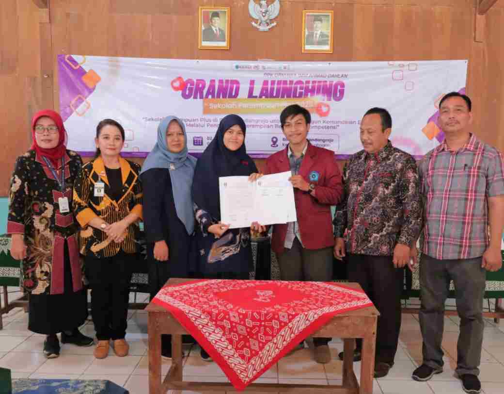 Grand Launching Sekolah Perempuan Plus: Sinergi Mahasiswa dan Pemerintah Dorong Kemandirian Ekonomi Perempuan Desa