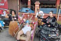 Warna-warni kemeriahan peringatan HUT Ke-80 Kemerdekaan RI warga Dukuh Suronandan, Desa Madegondo, Kecamatan Grogol, Sukoharjo (foto: istimewa) 
