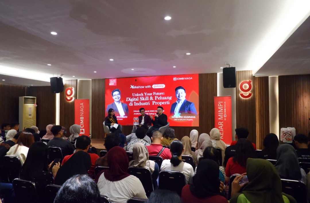 Kejar Mimpi Komunitas Surabaya by CIMB Niaga & Galaxy Property Gelar Talkshow “Unlock Your Future” Bahas Skill Digital & Peluang Karir di Industri Properti