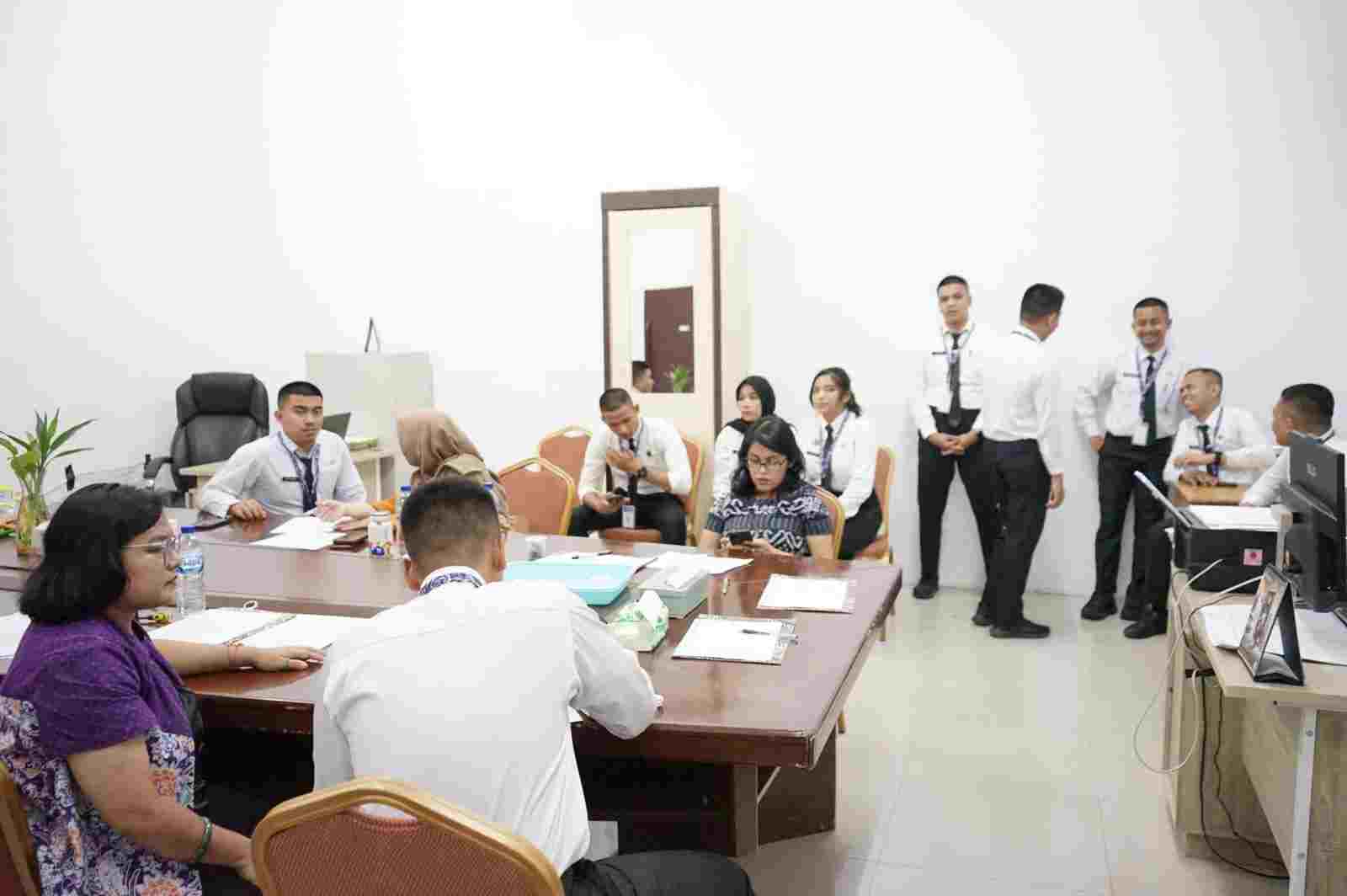Pastikan Aparatur Bersih dari Narkoba, BPSDM Sumut Dadakan Tes Urine Peserta Latsar CPNS