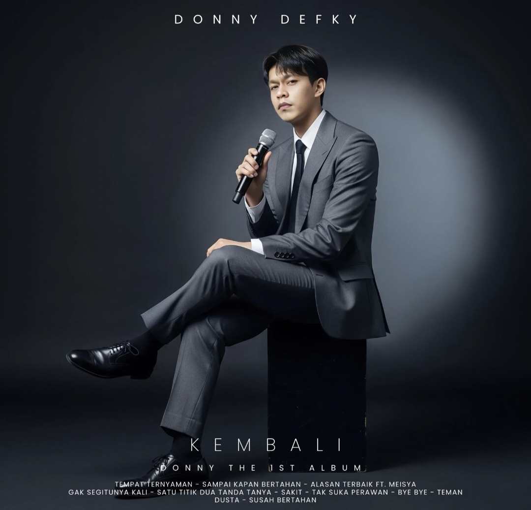 Donny Defky Comeback! Siap Gebrak Musik Indonesia Lewat Album “Kembali”