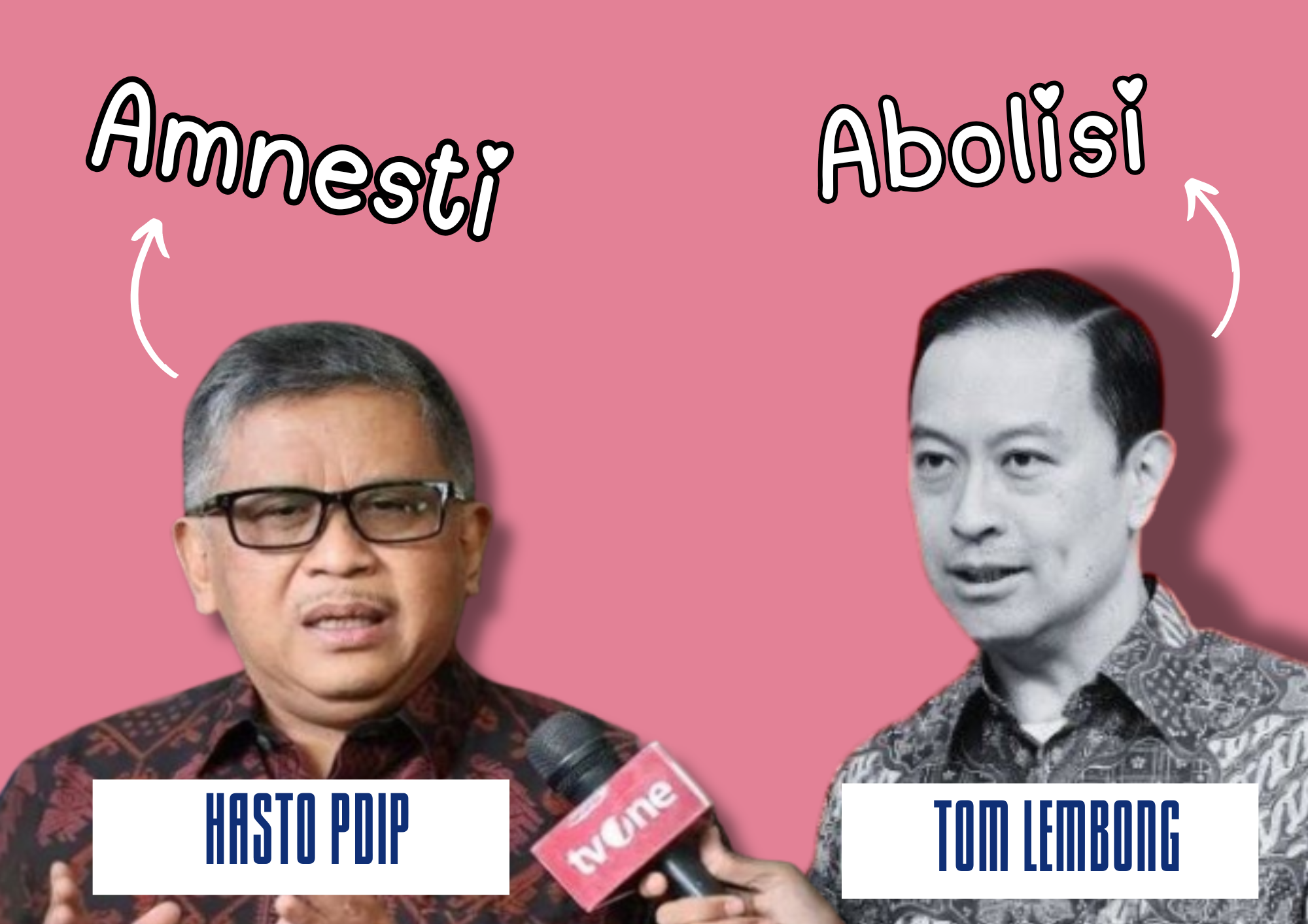 Abolisi vs Amnesti: Ini Perbedaan Dua Hak Presiden dalam Kasus Tom Lembong dan Hasto Kristiyanto