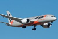 Ilistrasi pesawat Jetstar Asia yang kini berhenti beroperasi. (Gambar: pinterest) 