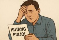 Ilustrasi hutang pinjol (suara.com) 