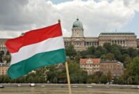 Icon dan bendera negara Hungaria (sumber: pinterest) 