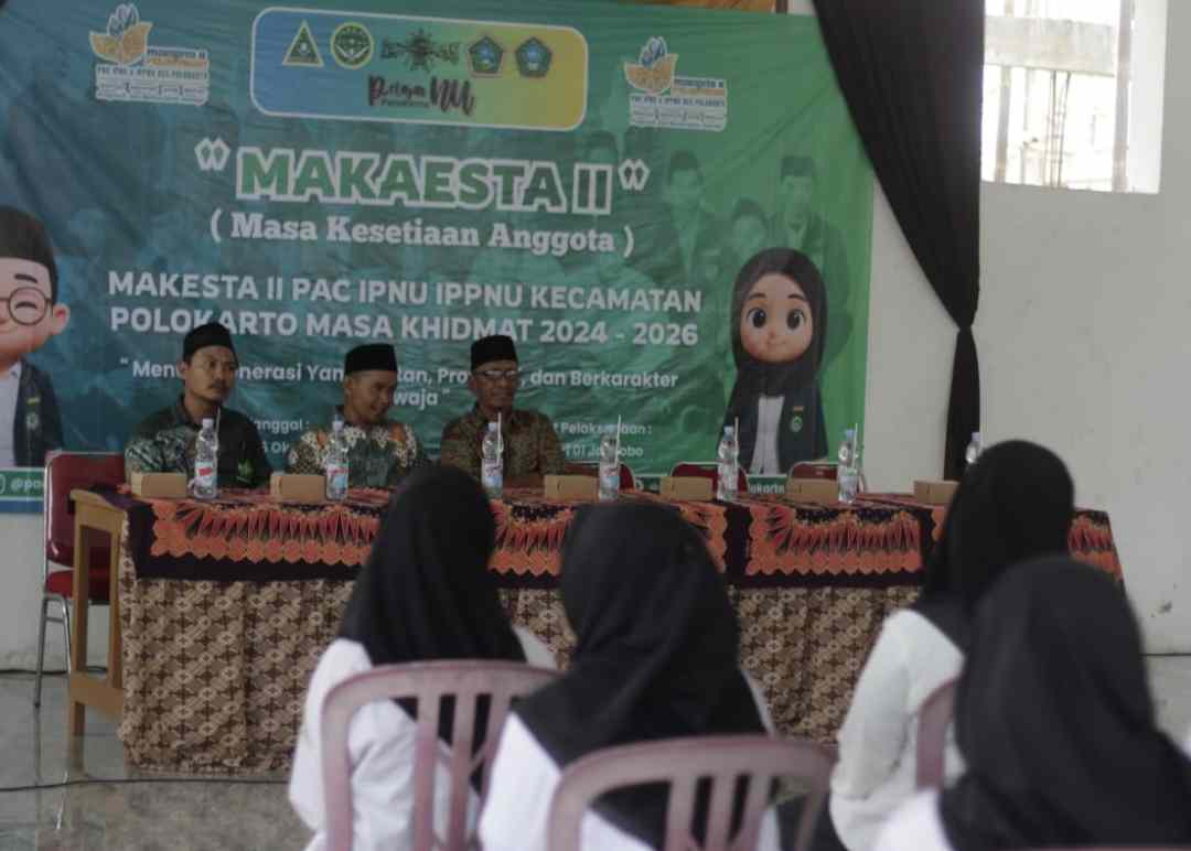 PAC IPNU-IPPNU Polokarto Bikin Gebrakan, Gelar Makesta untuk Kuatkan Regenerasi