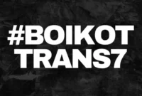 Tagar #BoikotTrans7 yang viral (Dok.Istimewa)
