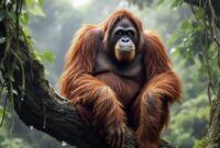 POV: orangutan Sumatera. (gambar: pinterest) 
