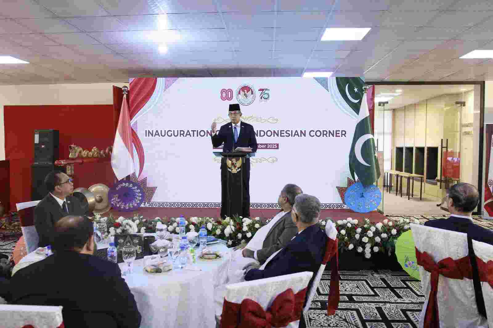 Indonesia Resmikan Indonesian Corner di Islamabad, MoU Perpustakaan Indonesia–Pakistan Ditandatangani