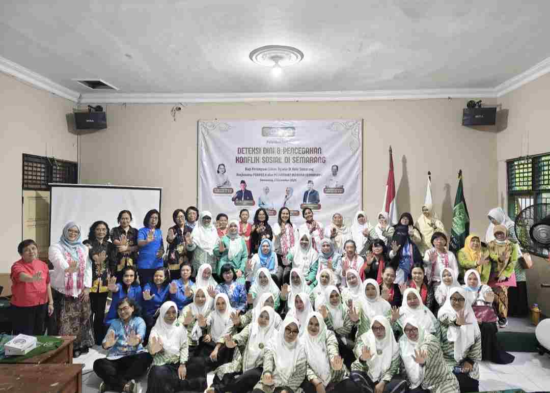 Kolaborasi Fatayat NU Kota Semarang & Forpela Perkuat Ketangguhan Perempuan Hadapi Potensi Konflik Sosial