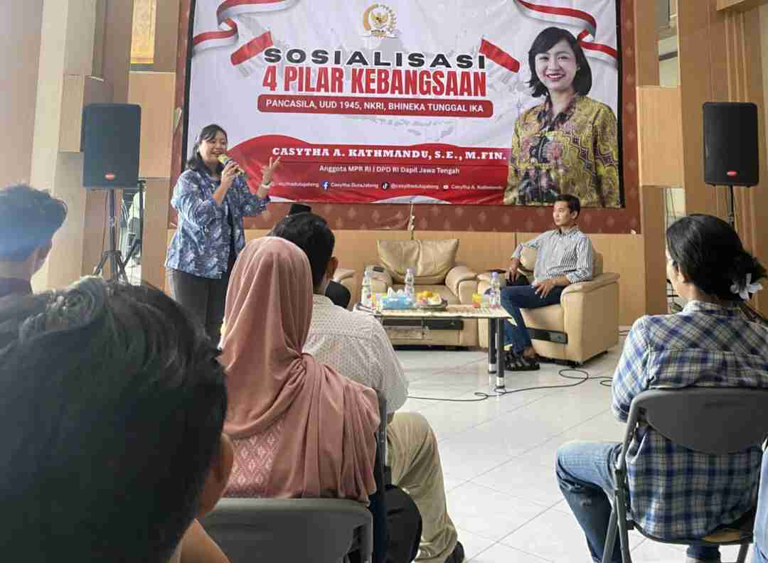 HEBOH! MPR & DPD Gandeng PMII Jateng, Para Mahasiswa Tumpah Ruah Demi “4 Pilar”