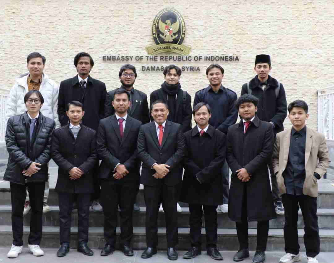 Dari Kedubes ke Kampus: PPI Suriah dan Dubes RI Satukan Visi Pelajar Indonesia