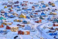 Daratan Greenland yang direbut Donald Trump/ gambar: pinterest