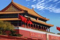 POV: Tiananmen Square & Forbidden City di China. (Gambar: pinterest) 
