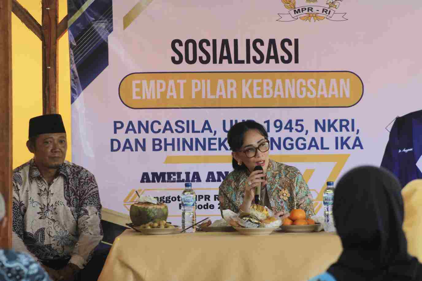 Amelia Ajak Masyarakat Kembangkan Wisata Produktif Berbasiskan Empat Pilar Kebangsaan