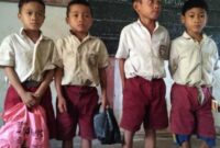 POV: potret anak SD di daerah tertinggal. (Gambar: pinterest) 
