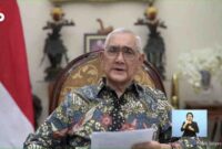 Wakil Presiden ke-6 Republik Indonesia, Try Sutrisno. (dok istimewa) 