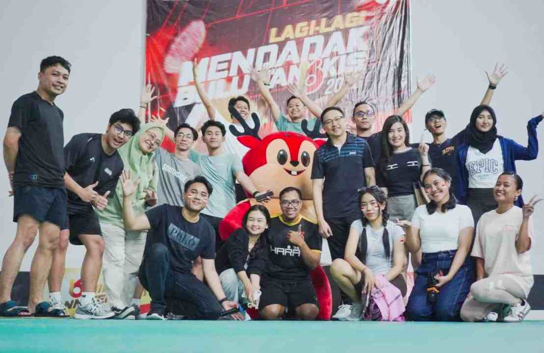 Geger! Anniversary ke-16 NIEC Dirayakan dengan Turnamen “Mendadak Bulutangkis”, CEO Ikut Turun Tangan!