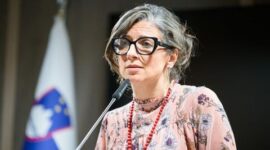 Pelapor Khusus Perserikatan Bangsa-Bangsa (PBB) Francesca Albanese. (Foto: AFP/ CNN Indonesia) 