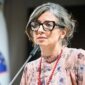 Pelapor Khusus Perserikatan Bangsa-Bangsa (PBB) Francesca Albanese. (Foto: AFP/ CNN Indonesia) 