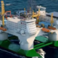 China resmi meluncurkan pulau terapung buatan pertama di dunia pada akhir bulan lalu. (CCTV News via Global Times)
