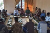 Ilustrasi kegiatan selamatan (selametan) atau kenduri / kenduren. (Dok istimewa) 
