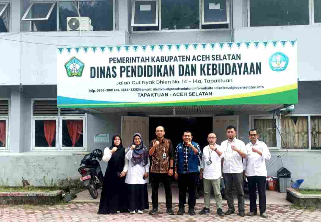 Kepala BPMP Aceh Kunjungi Disdikbud Aceh Selatan, Siap Bersinergi Terapkan Program Prioritas Pendidikan Nasional