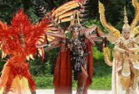 POV: penampilan peserta Semarang Night Carnival 2025. (dok.istimewa) 