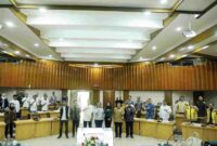 Pertemuan bersama Kementerian Terkait Berkenaan dengan Kunjungan Kerja Komite II DPD RI atas laporan dan Aduan Terkait Jalan Rusak Langgudu Selatan