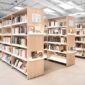 Ilustrasi perpustakaan. (Sumber: Pinterest) 