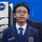 Firoos Ghathfaan Ramadhan, siswa kelas 8 di SMP IT Al-Alamy ini mendadak jadi sorotan setelah temuannya di bidang keamanan siber diakui secara internasional. (Dok istimewa) 
