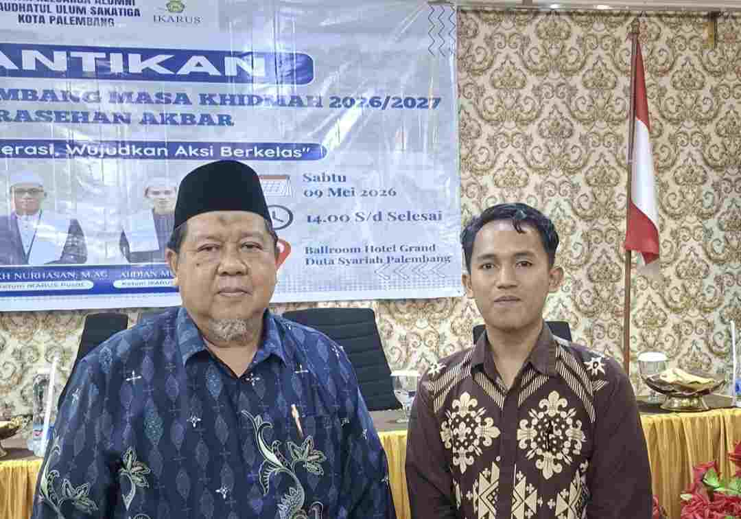 Pelantikan IKARUS Palembang dan Sarasehan Akbar Perkuat Soliditas Alumni untuk Umat