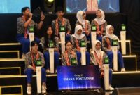 Peserta Final Lomba Cerdas Cermat Empat Pilar MPR dari SMAN 1 Pontianak. (dok istimewa) 
