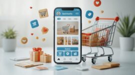 Ilustrasi belanja online. Gambar: pinterest