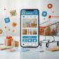 Ilustrasi belanja online. Gambar: pinterest