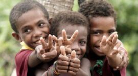 Anak-anak Papua. (Ilustrasi: pinterest) 