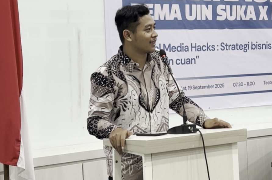Umar Ma'ruf, Mantan Presiden Mahasiswa UIN Suka/ (dok istimewa) 
