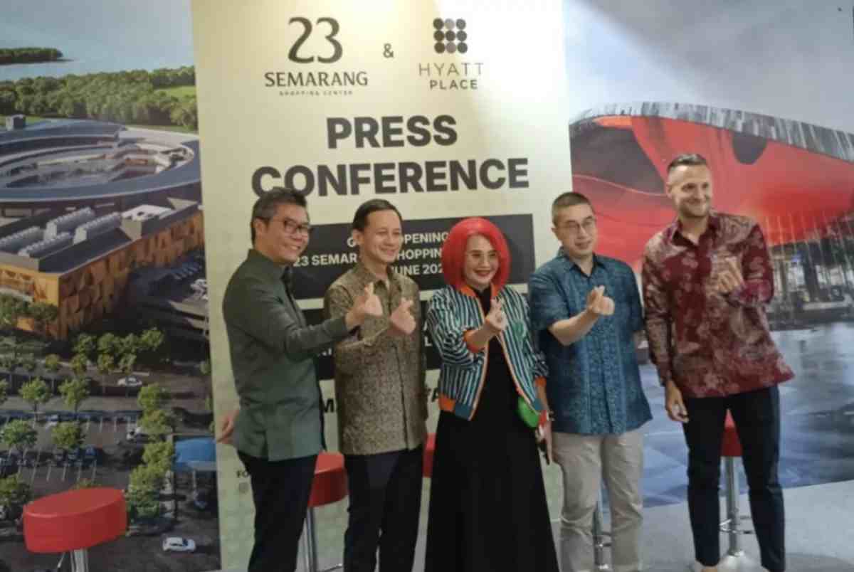 Bina Nusantara (BINUS) memperluas pengembangan kawasan terintegrasi di Kota Semarang melalui pembangunan Hotel Hyatt Place Semarang di kawasan Pearl of Java. / suaramerdeka.com

