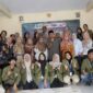 Mahasiswa dan dosen UPN “Veteran” Jawa Timur beserta perangkat Desa Kalipucang dalam Pameran Produk dan Penutupan Program MBKM Bina Desa, di Balai Desa Kalipucang, Kecamatan Tutur, Kabupaten Pasuruan (5/6/2026) 
