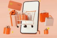 Ilustrasi online shop. (Sumber: pinterest) 