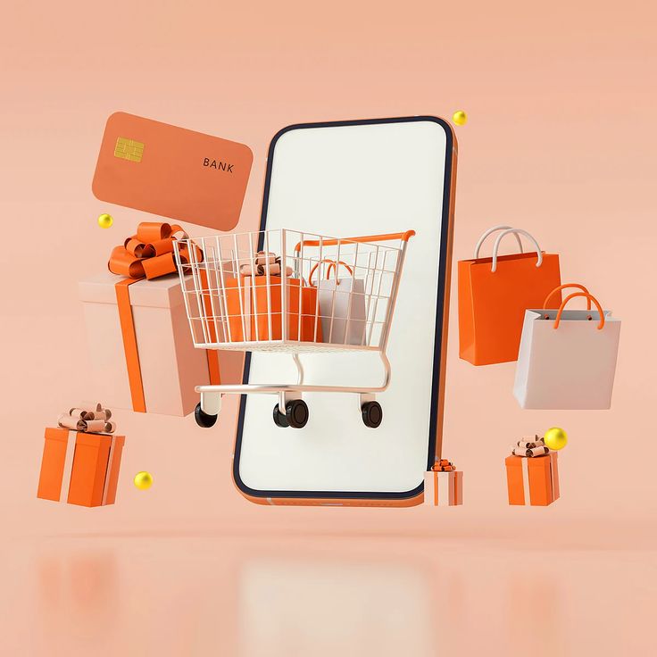 Ilustrasi online shop. (Sumber: pinterest) 